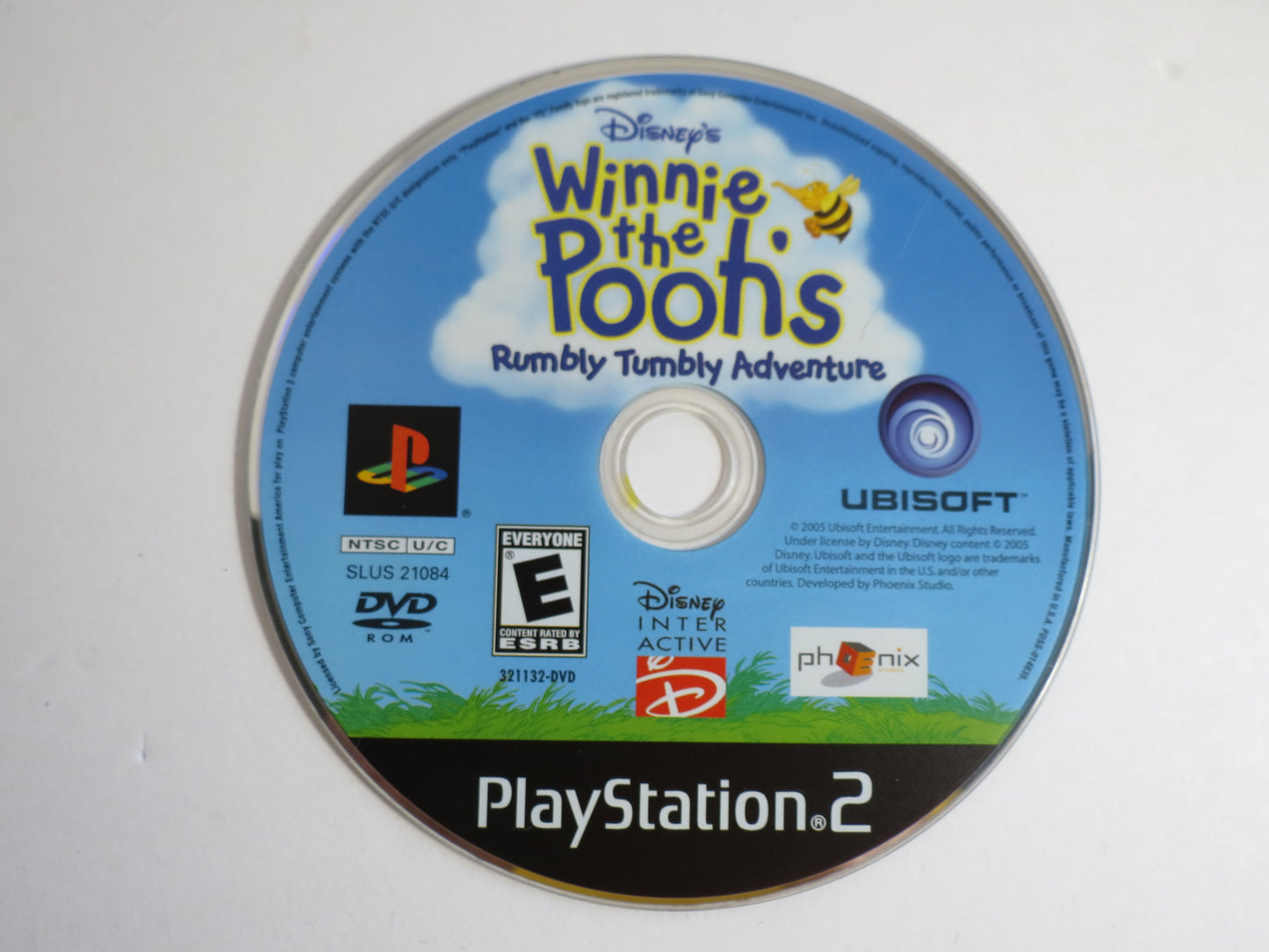 Winnie the Pooh's Rumbly Tumbly Adventure Playstation 2 PS2 Game CIB