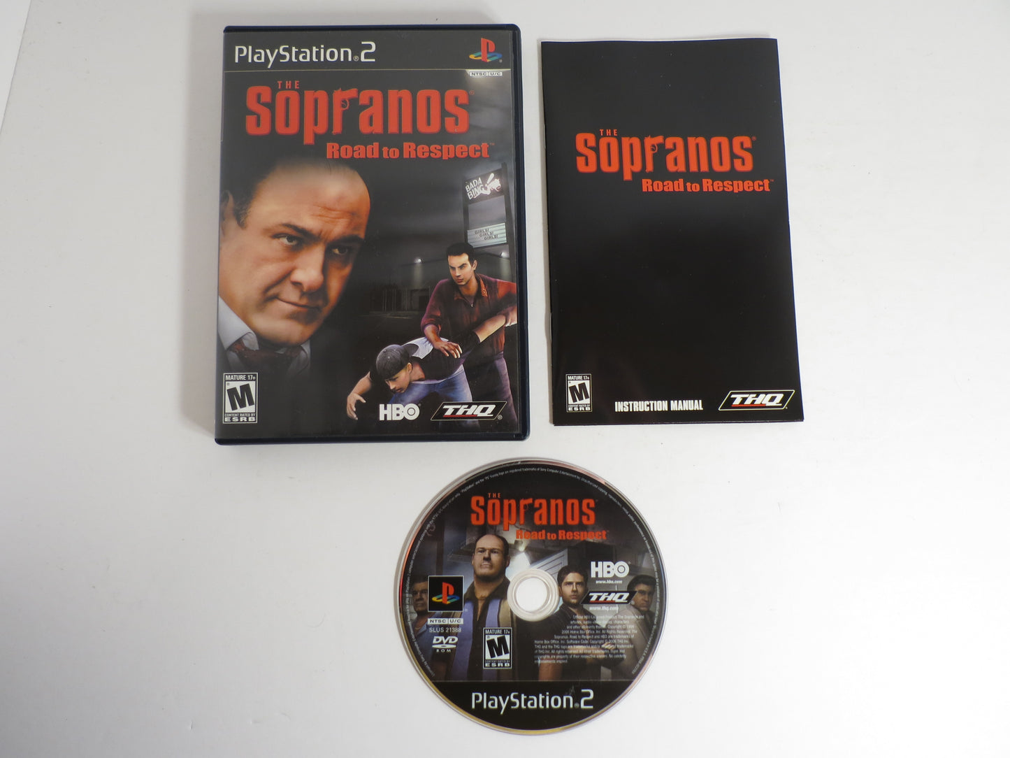 The Sopranos Road to Respect Playstation 2 PS2 Game CIB