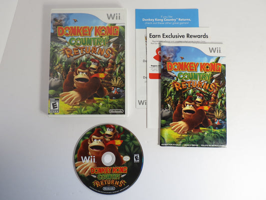 Donkey Kong Country Returns Nintendo Wii Game CIB