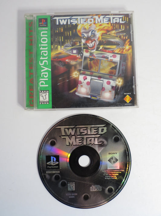 Twisted Metal Greatest Hits Playstation 1 PS1 Game CIB