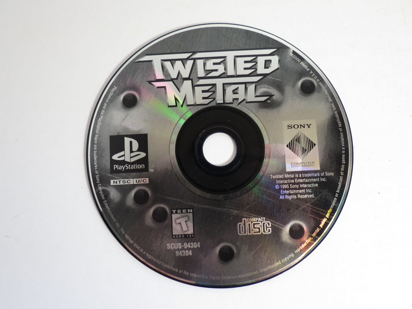Twisted Metal Greatest Hits Playstation 1 PS1 Game CIB