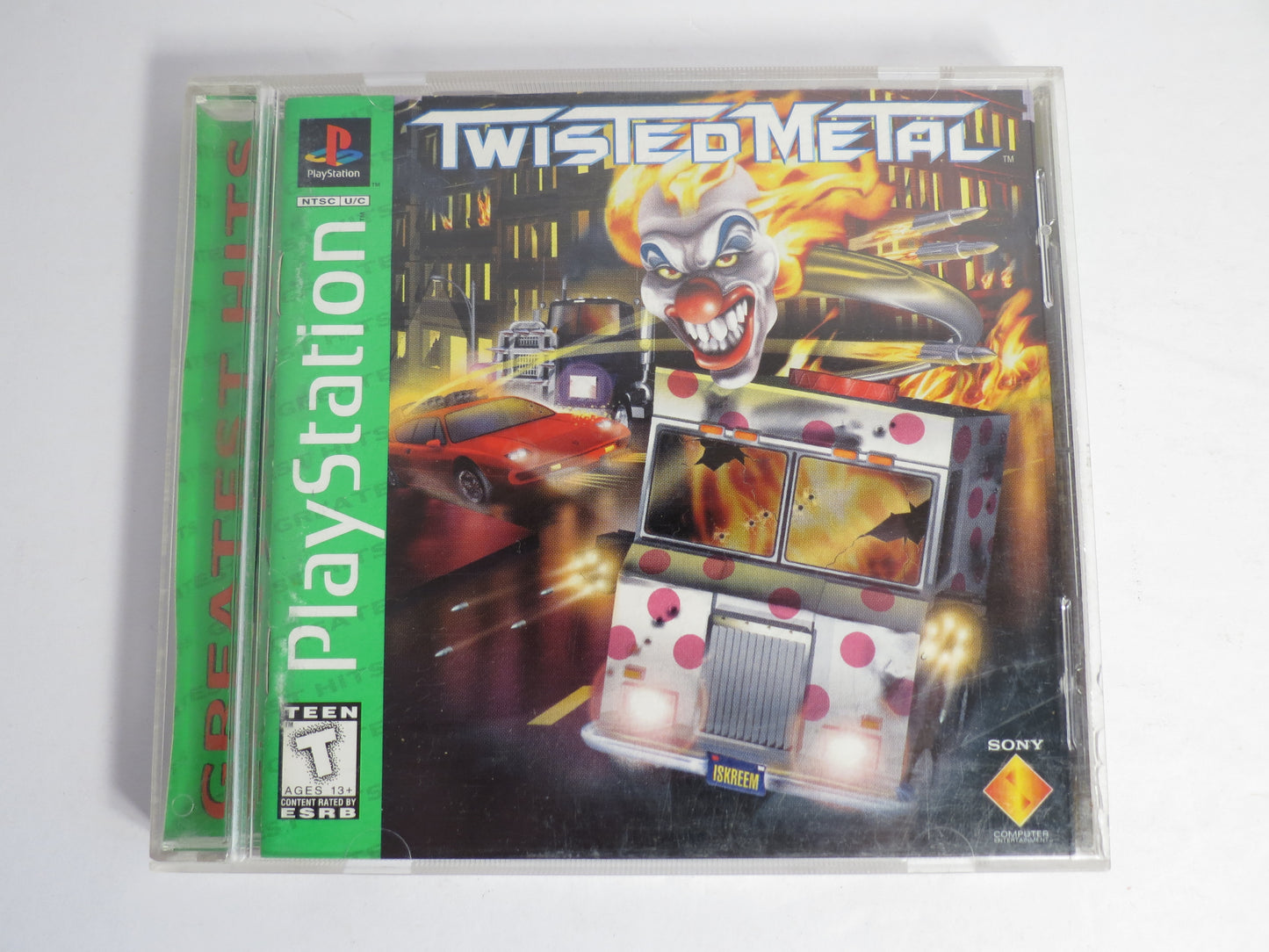 Twisted Metal Greatest Hits Playstation 1 PS1 Game CIB