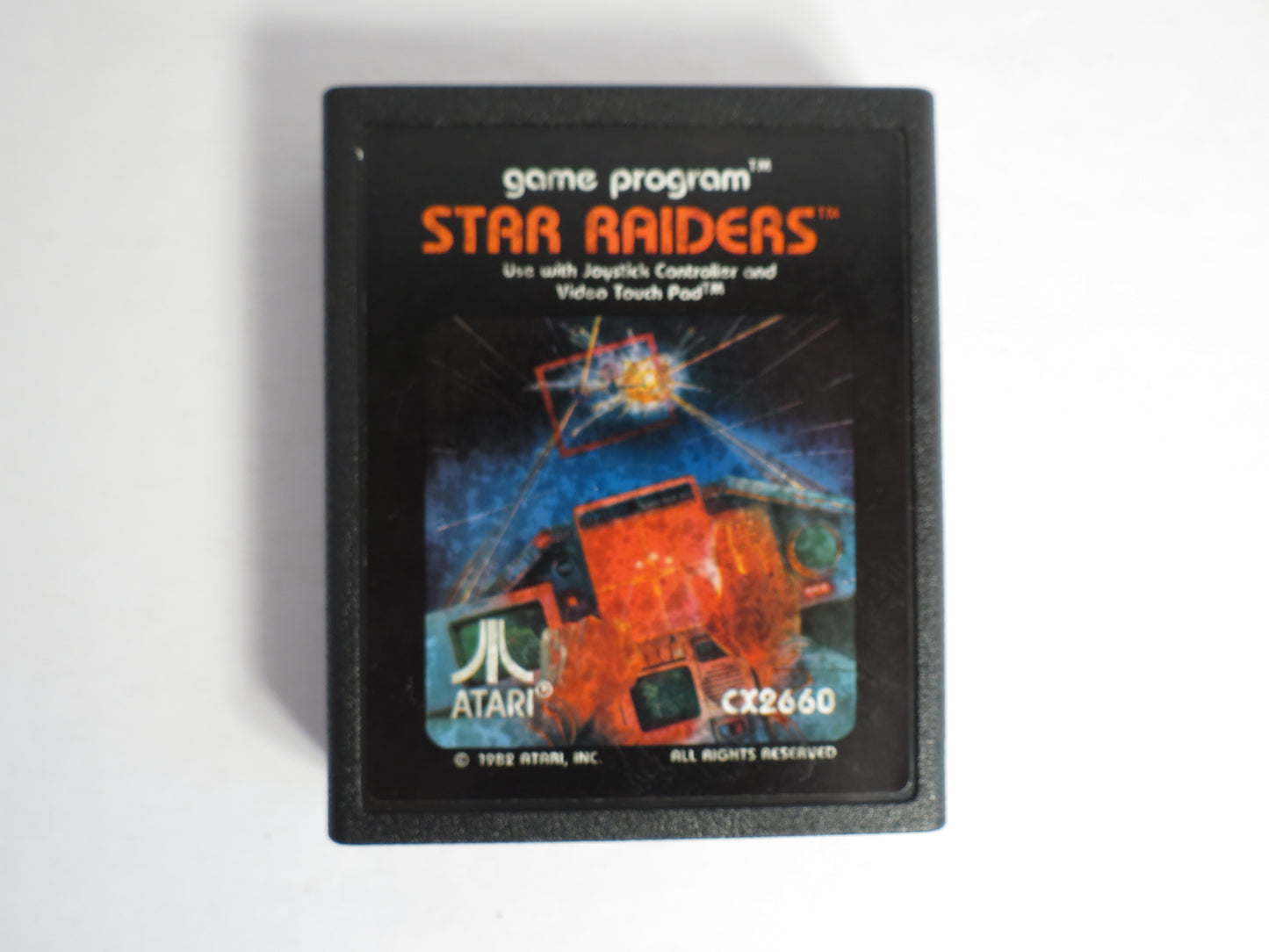 Star Raiders & Video Touch Pad Controller Atari 2600 Game