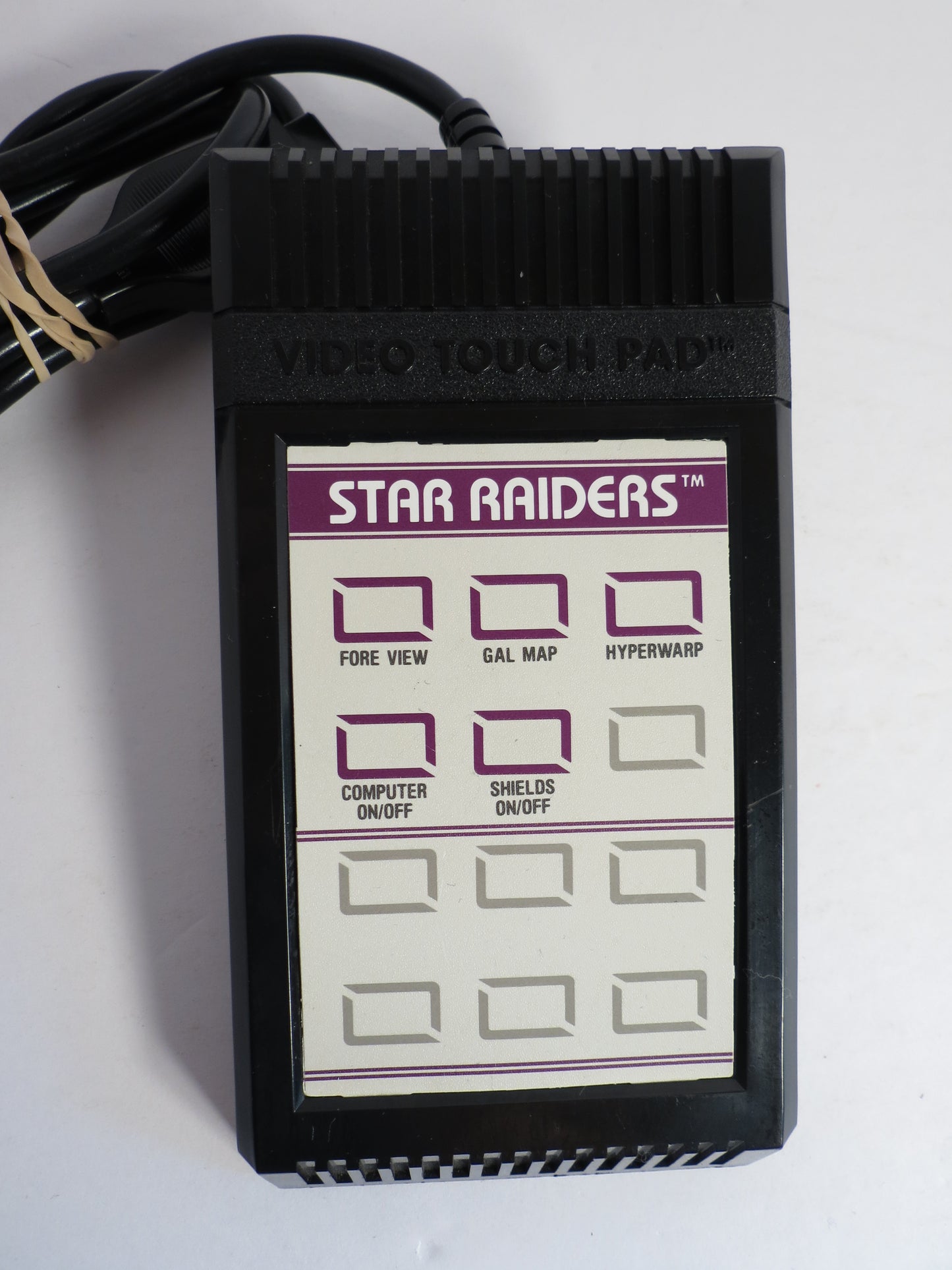Star Raiders & Video Touch Pad Controller Atari 2600 Game