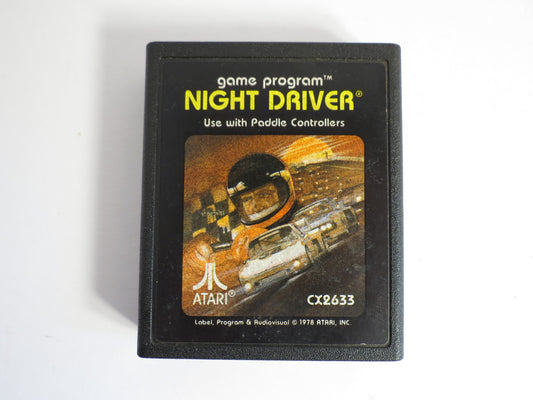Night Driver Atari 2600 Game