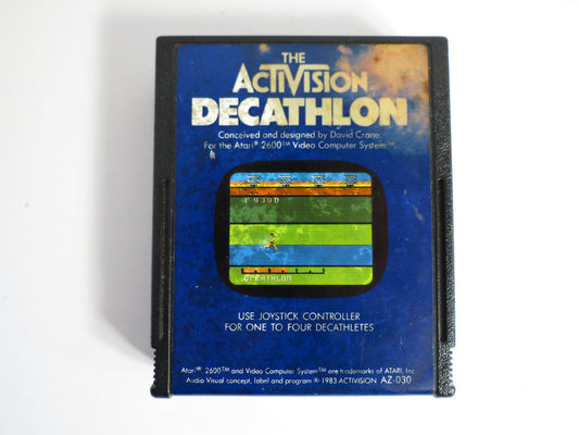 Decathlon Activision Atari 2600 Game