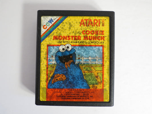 Cookie Monster Munch Atari 2600 Game