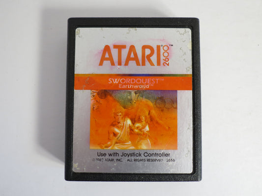 Swordquest Earthworld Atari 2600 Game