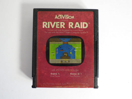 River Raid Activision Atari 2600 Game