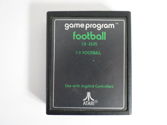 Football Text Label Atari 2600 Game