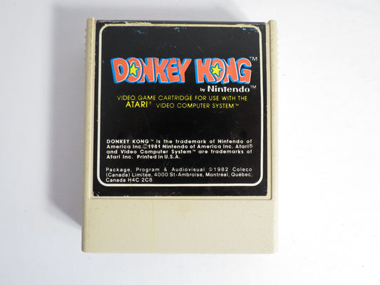 Donkey Kong Coleco Atari 2600 Game