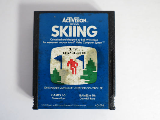 Skiing Activision Atari 2600 Game