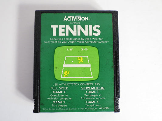 Tennis Activision Atari 2600 Game