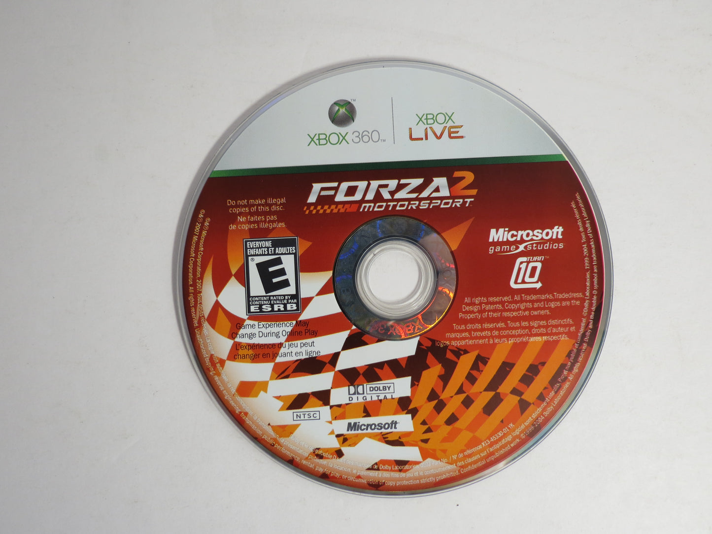 Forza Motorsport 2 Xbox 360 Game CB
