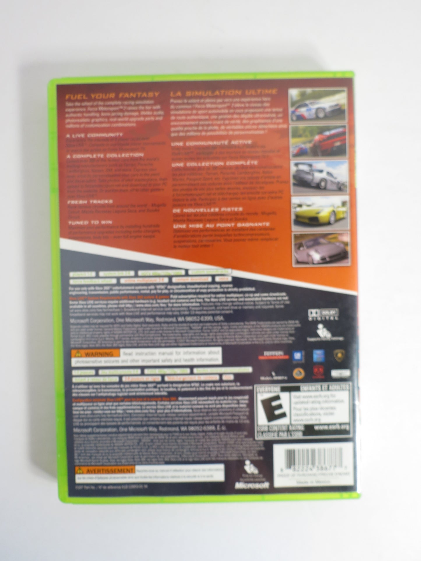 Forza Motorsport 2 Xbox 360 Game CB
