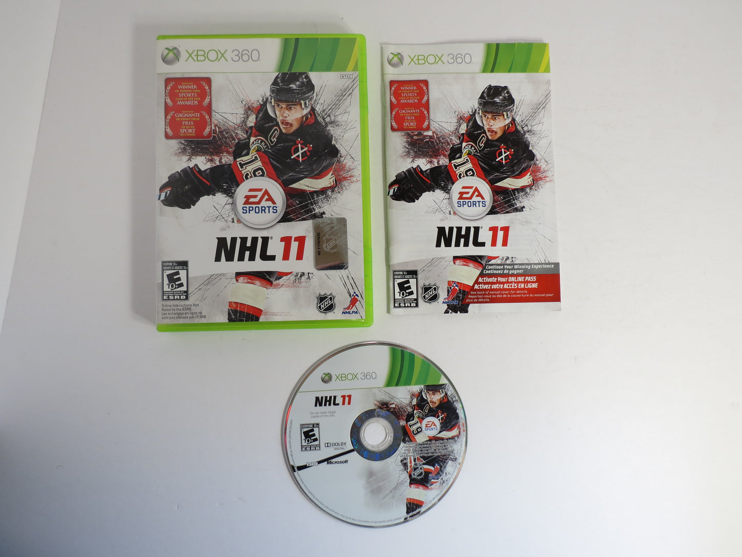 NHL 11 Xbox 360 Game CIB