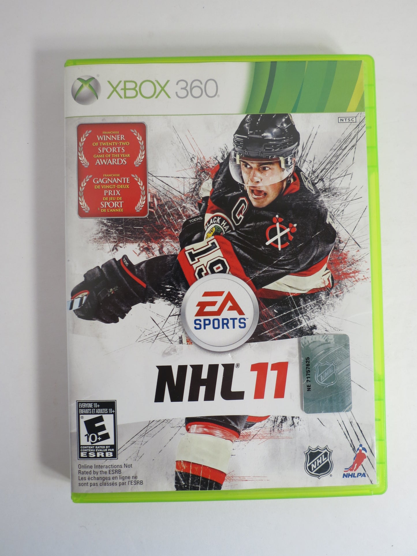 NHL 11 Xbox 360 Game CIB