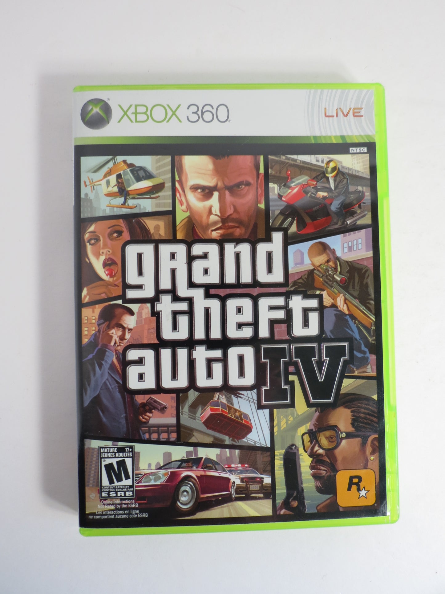 Grand Theft Auto IV Xbox 360 Game CB