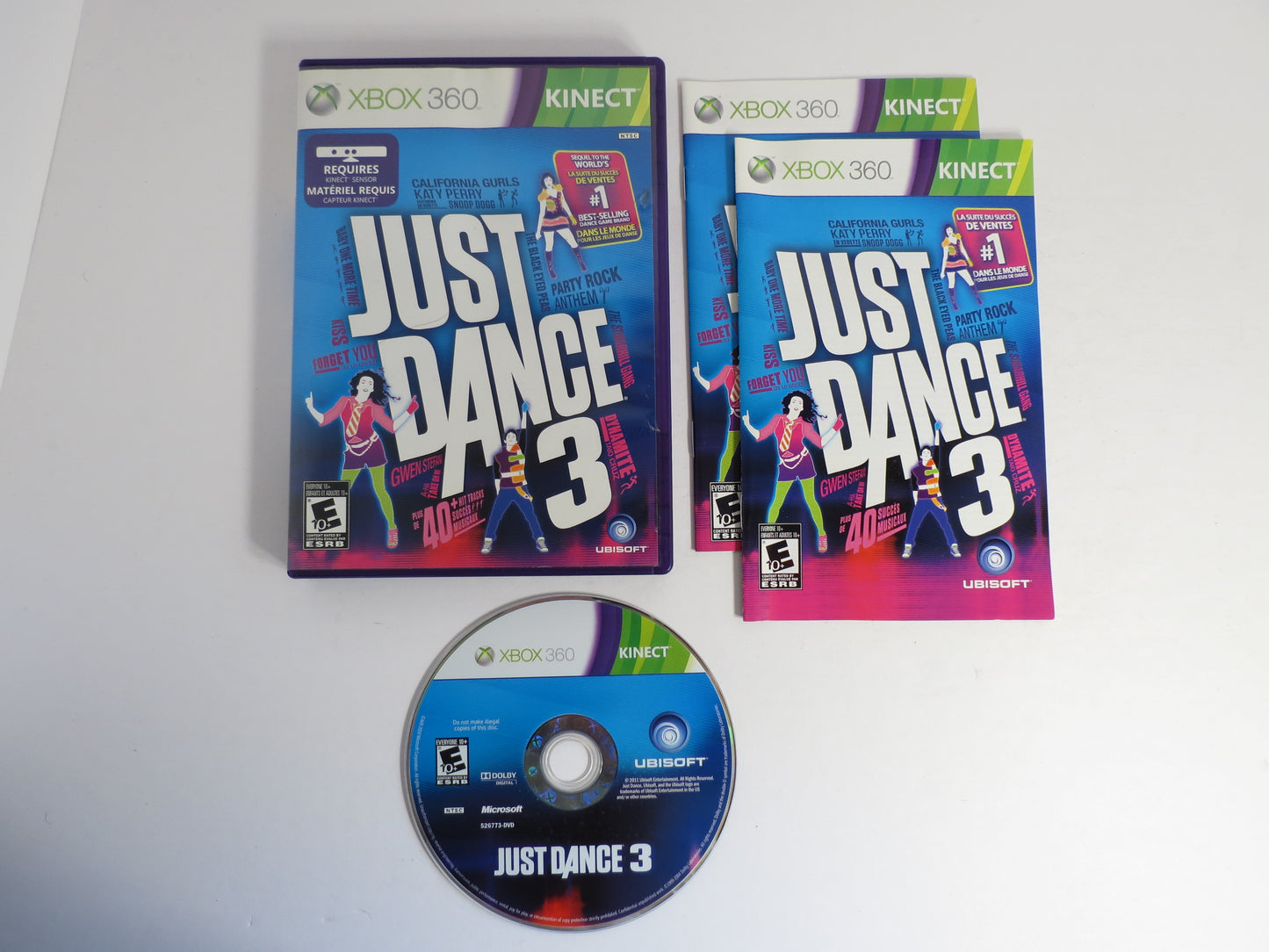 Just Dance 3 Xbox 360 Game CIB