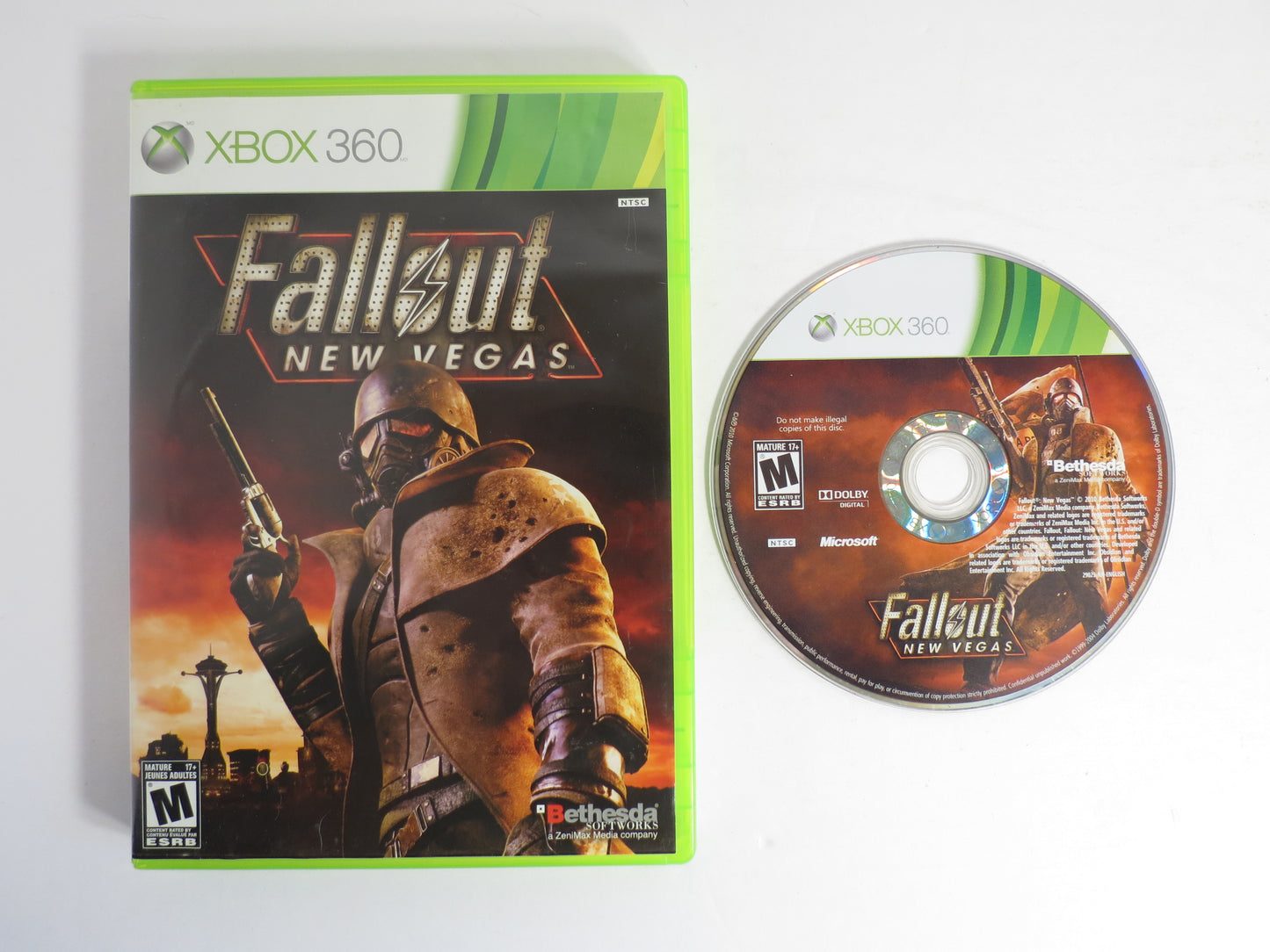 Fallout New Vegas Xbox 360 Game CB