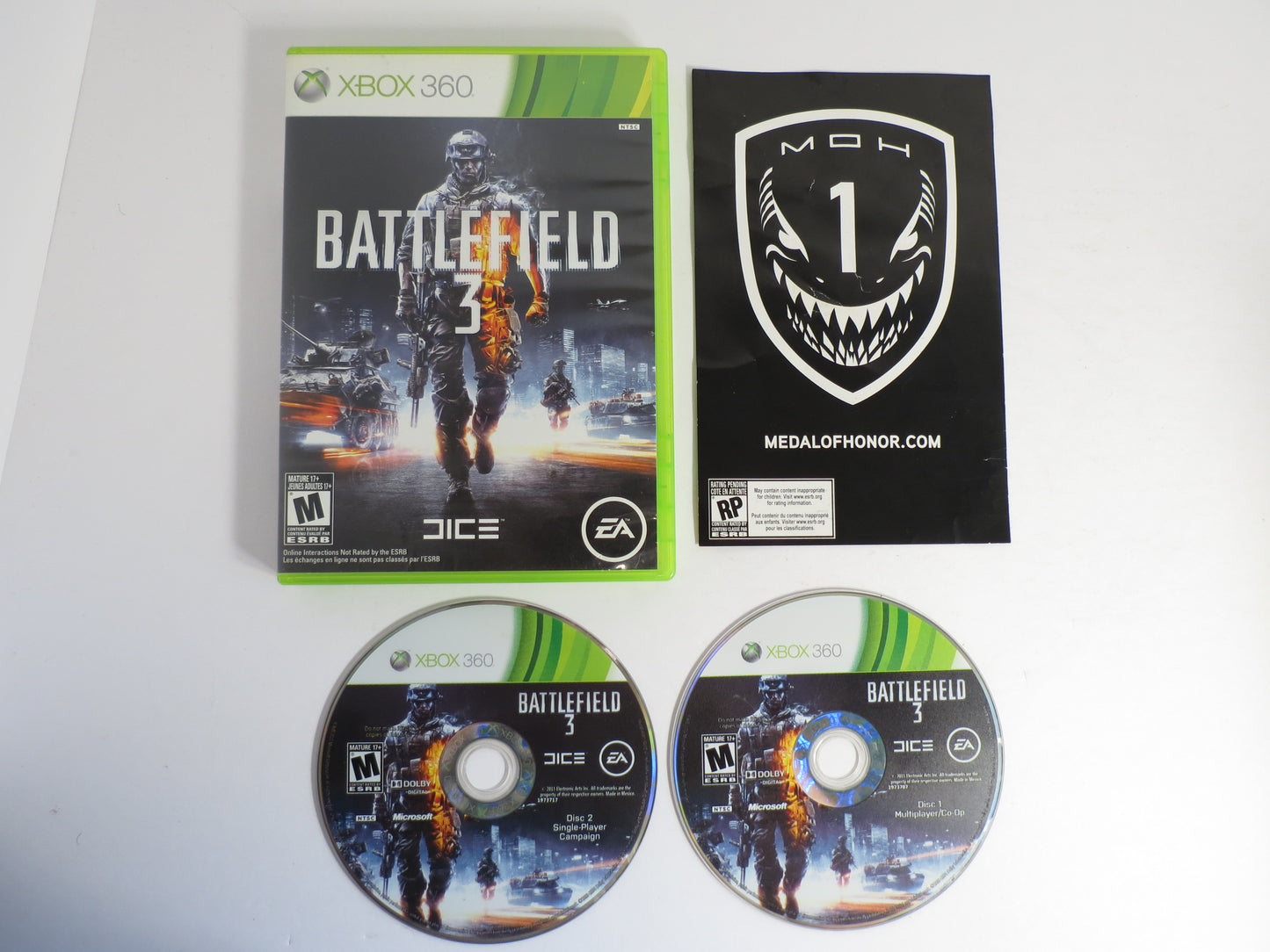 Battlefield 3 Xbox 360 Game CB
