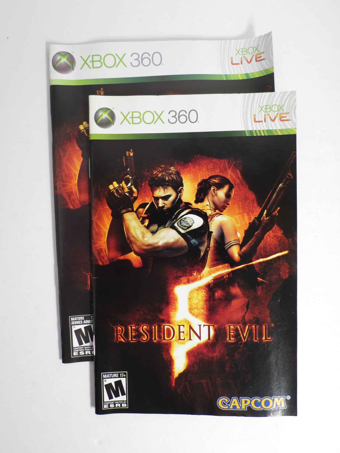 Resident Evil 5 Xbox 360 Game CIB