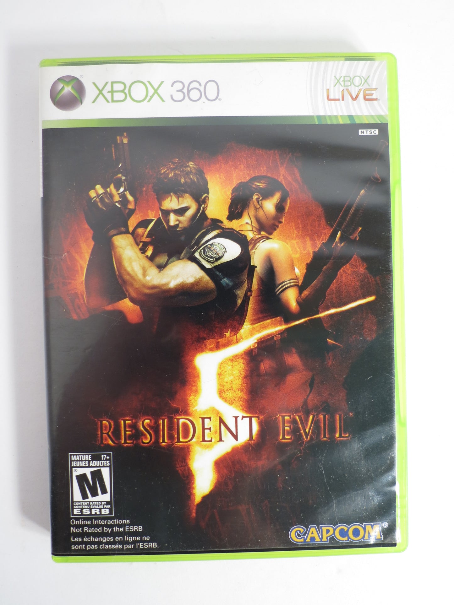 Resident Evil 5 Xbox 360 Game CIB