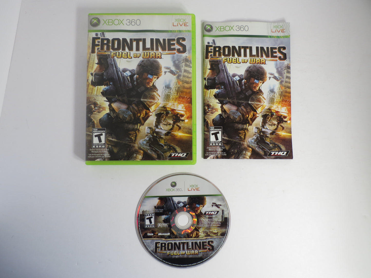 Frontlines Fuel of War Xbox 360 Game CIB