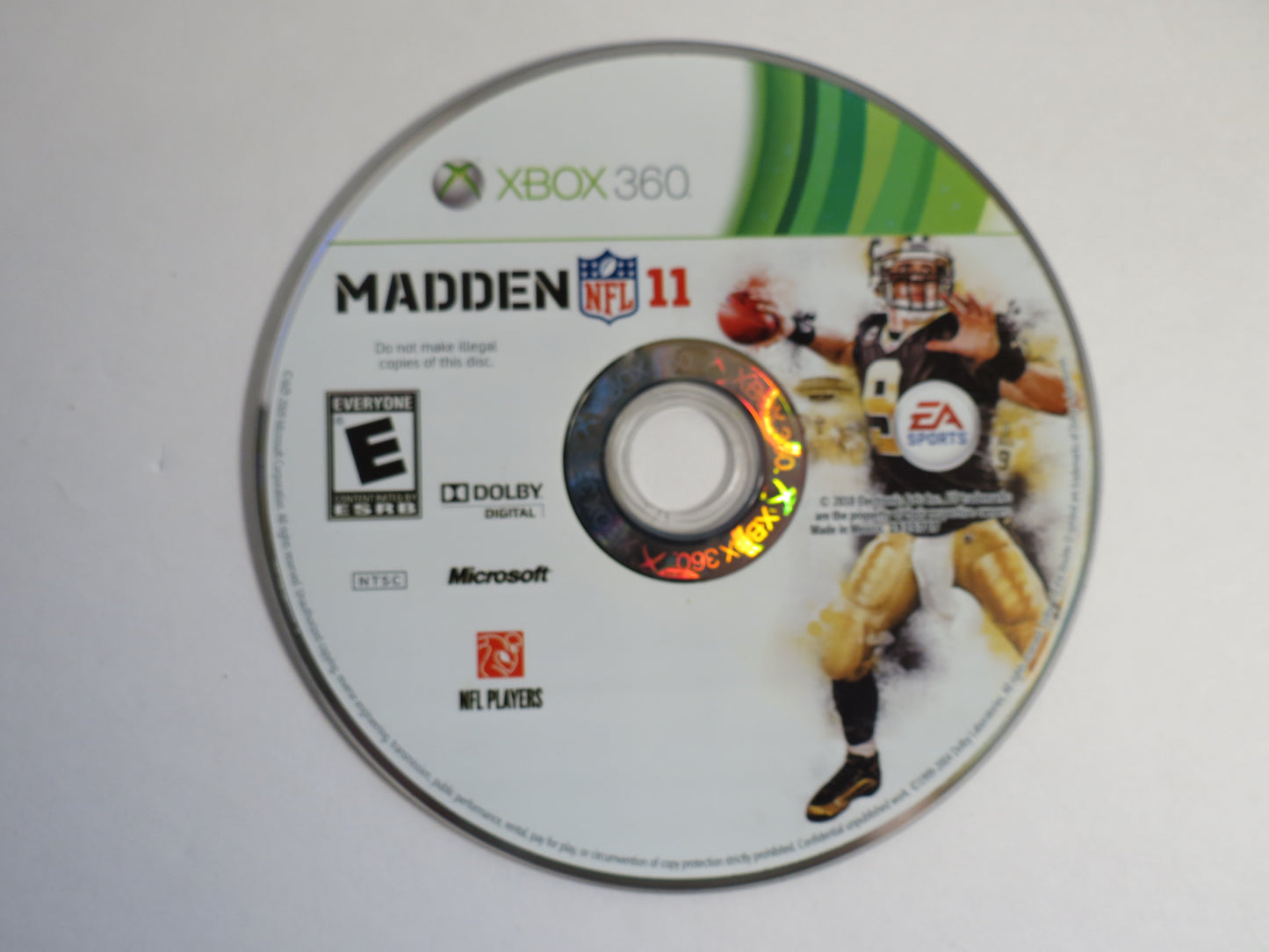 Madden NFL 11 Xbox 360 Game CIB
