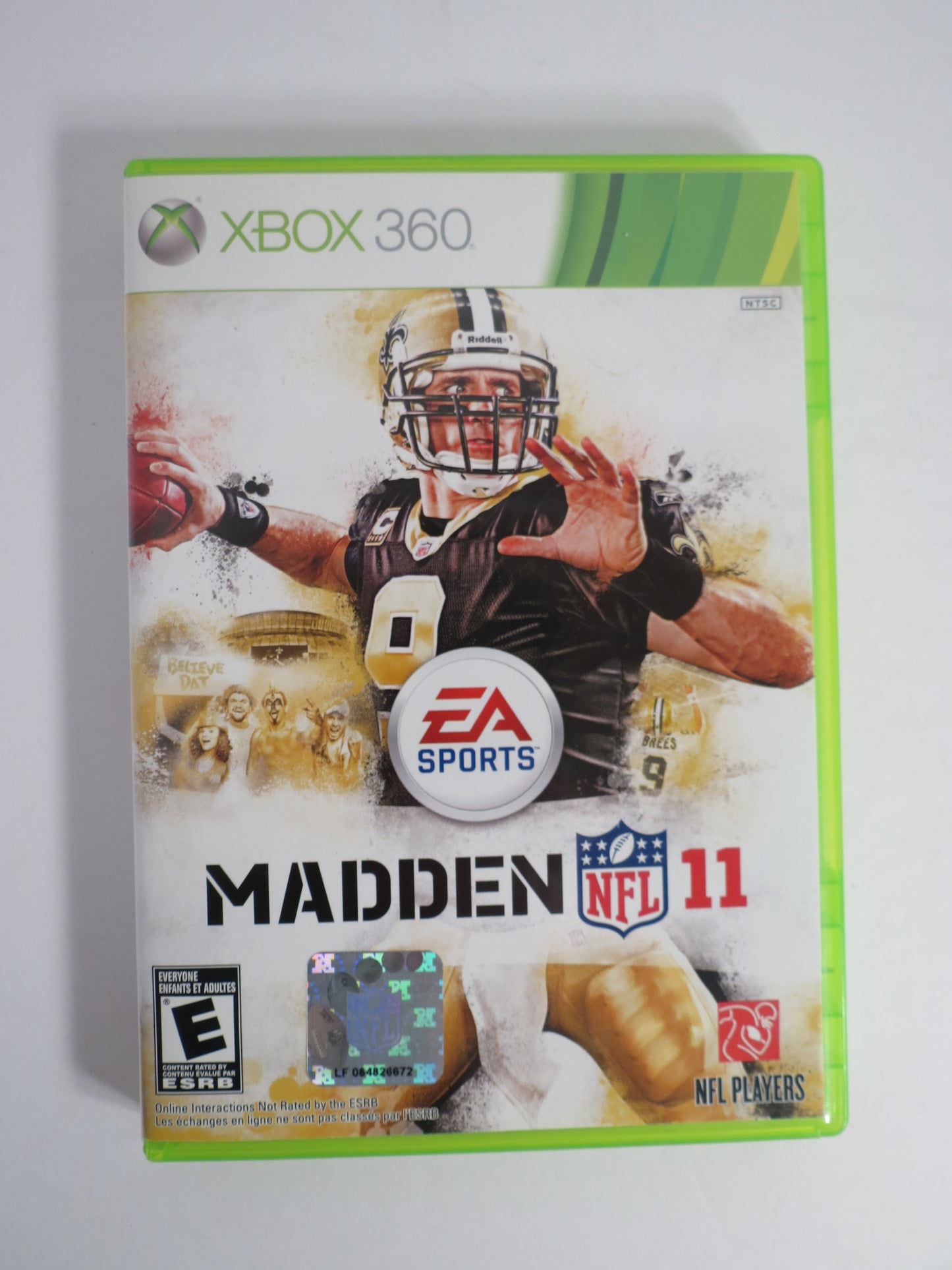 Madden NFL 11 Xbox 360 Game CIB