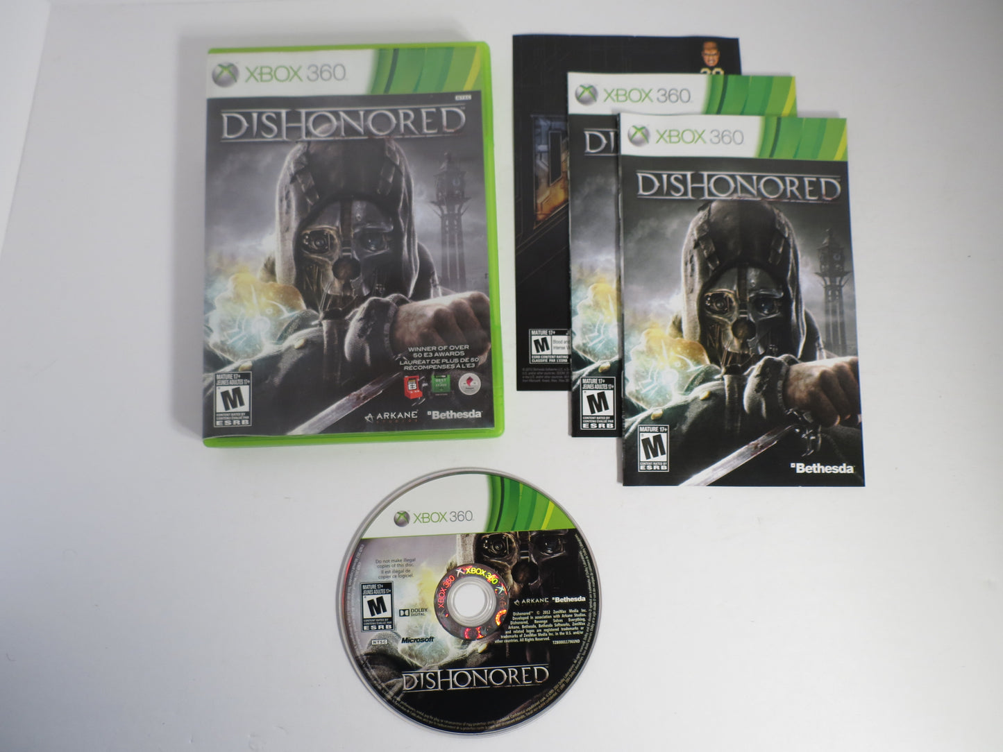 Dishonored Xbox 360 Game CIB