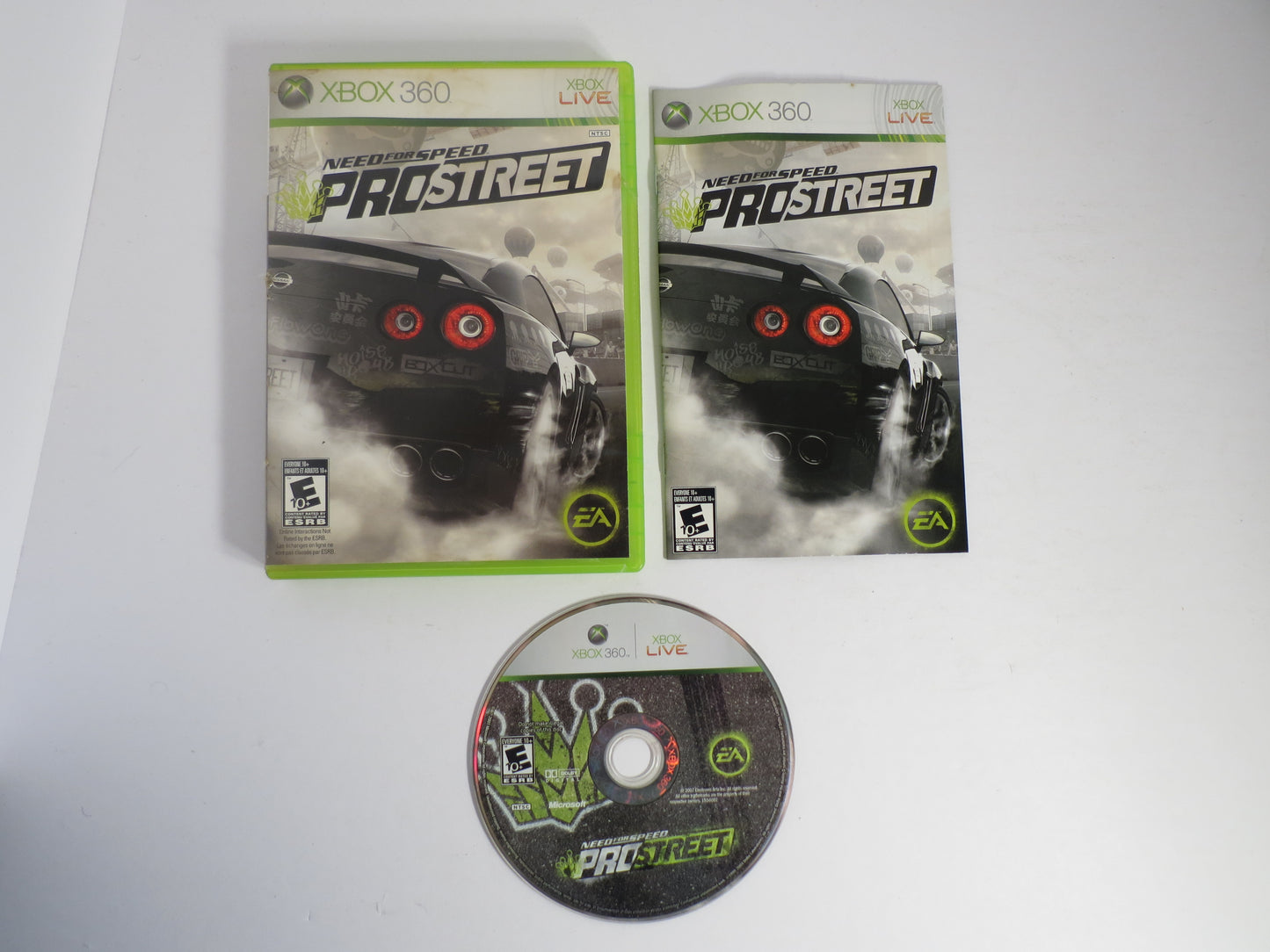 Need for Speed Pro Street Xbox 360 Game CIB