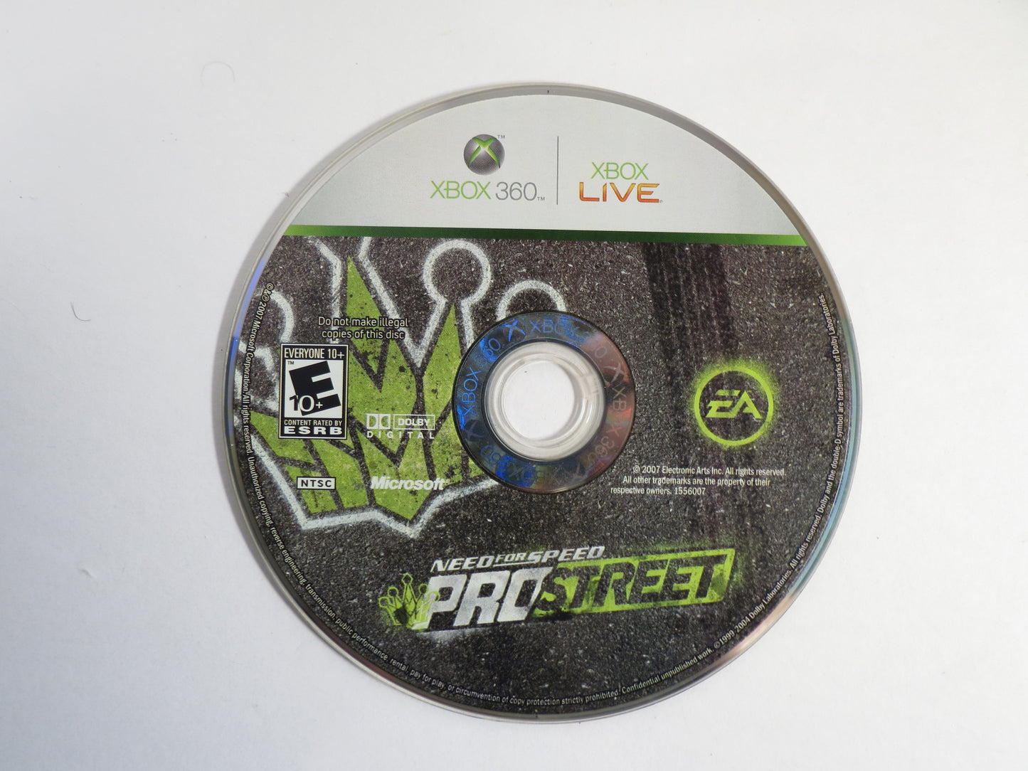 Need for Speed Pro Street Xbox 360 Game CIB