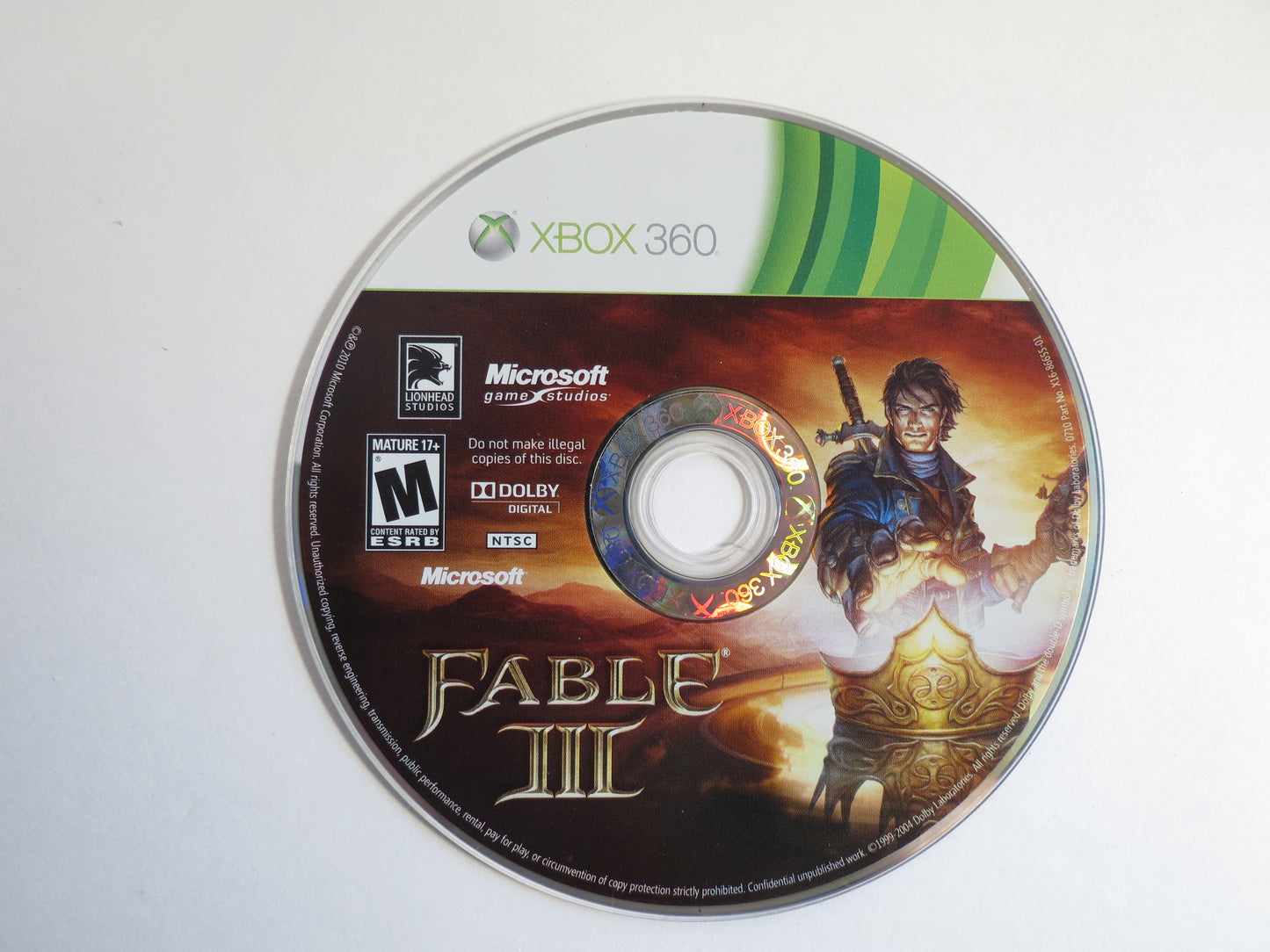 Fable III Xbox 360 Game CIB