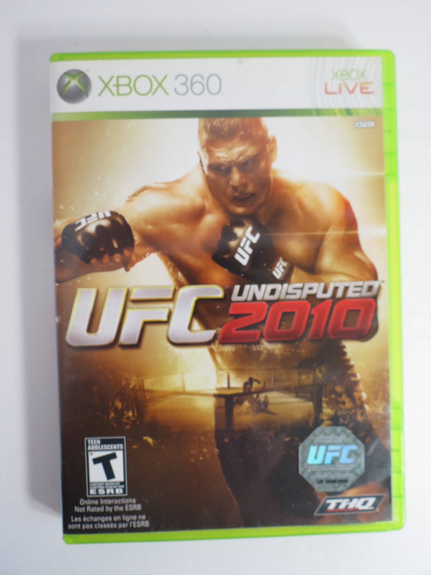 UFC Undisputed 2010 Xbox 360 Game CIB