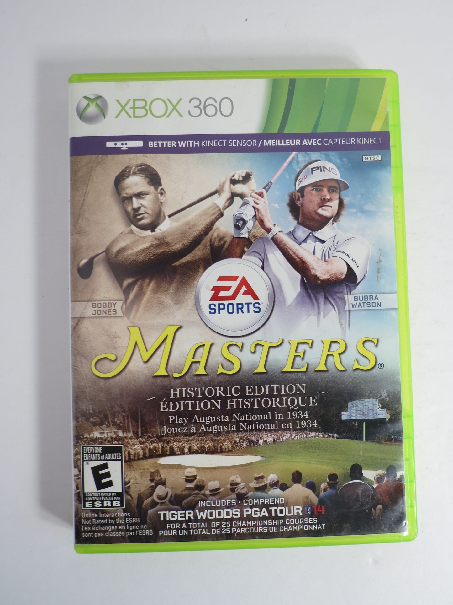 Tiger Woods PGA Tour 14 Masters Historic Edition Xbox 360 Game CB
