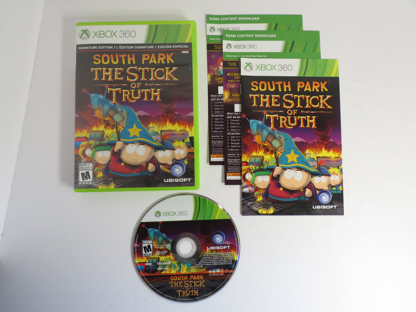 South Park the Stick of Truth Signature Edition Xbox 360 Game CIB