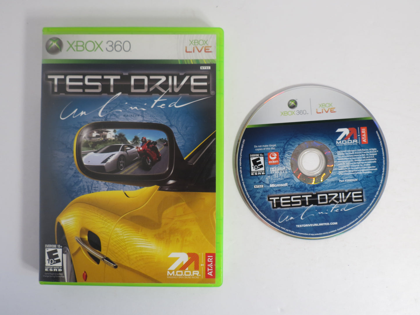Test Drive Unlimited Xbox 360 Game CB