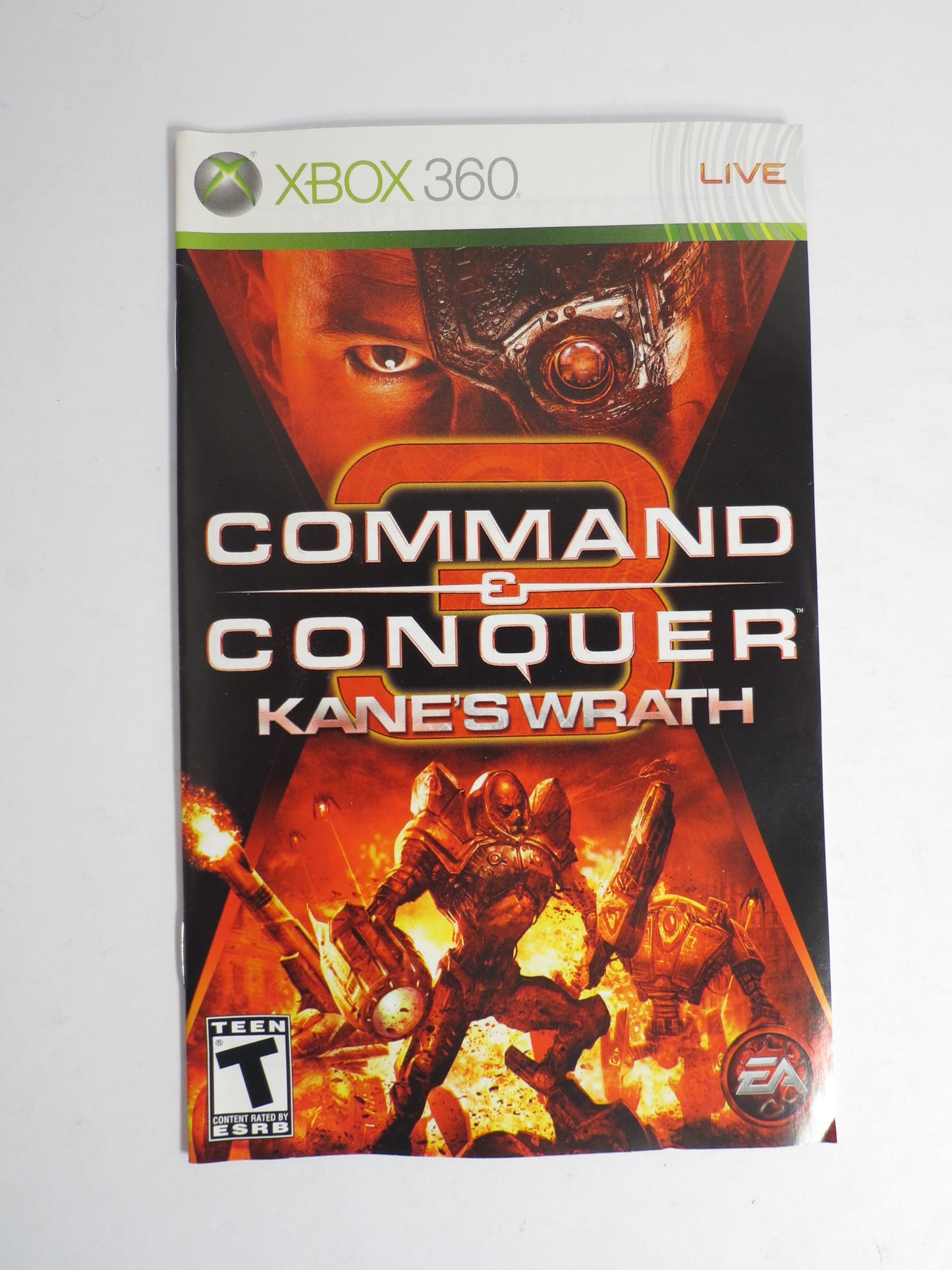 Command & Conquer 3 Kane's Wrath Xbox 360 Game CIB