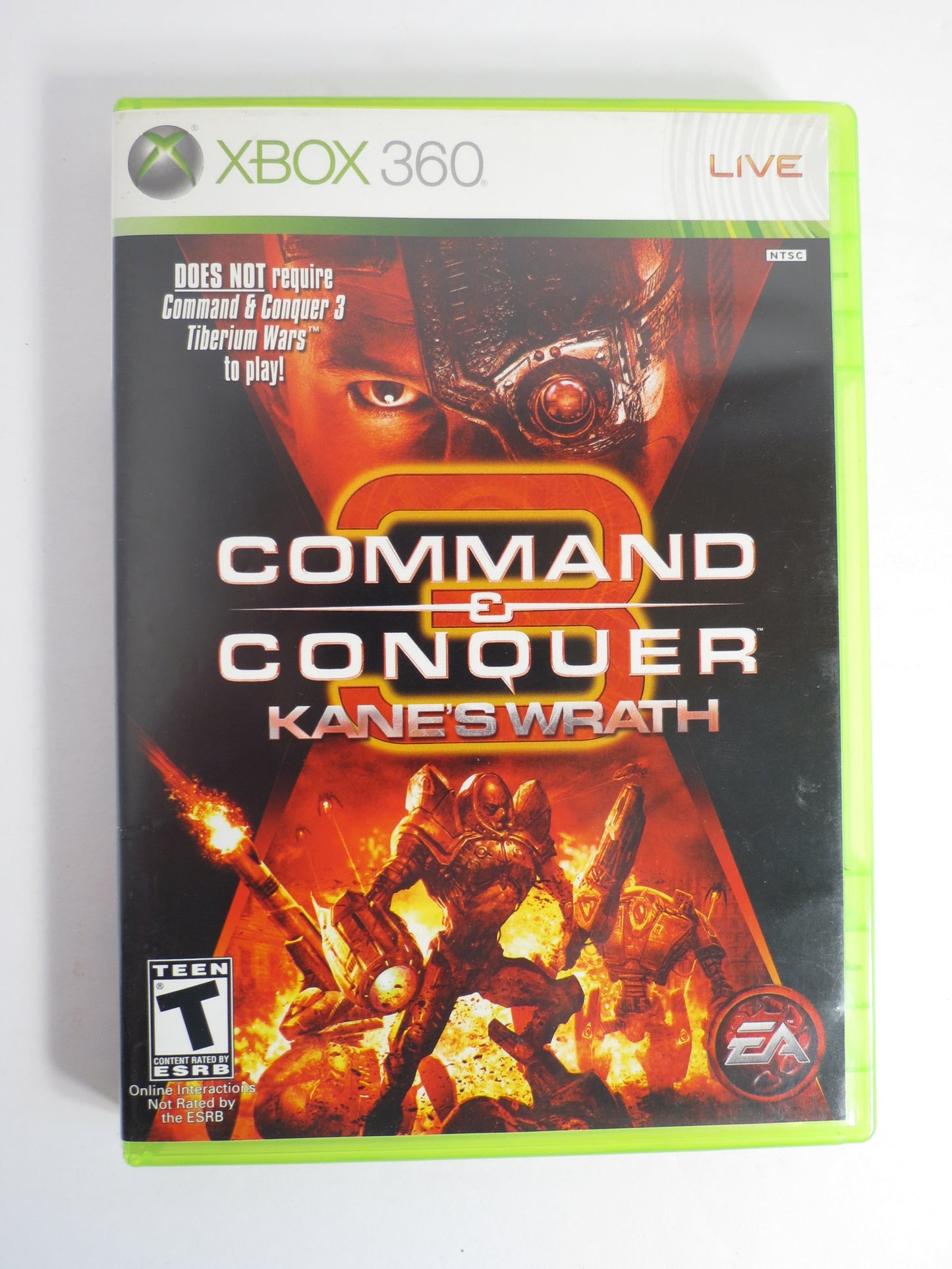 Command & Conquer 3 Kane's Wrath Xbox 360 Game CIB