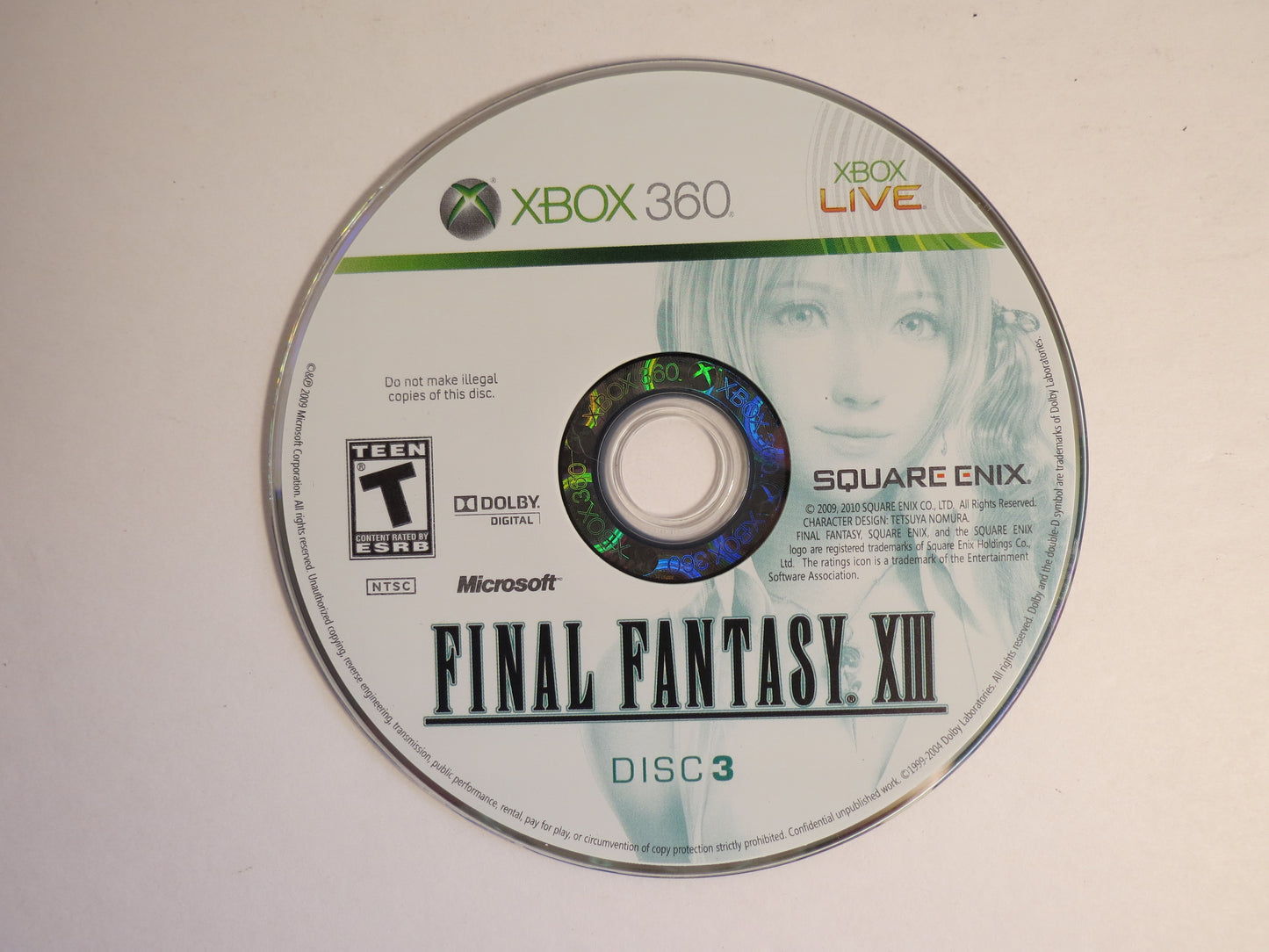 Final Fantasy XIII Xbox 360 Game CIB