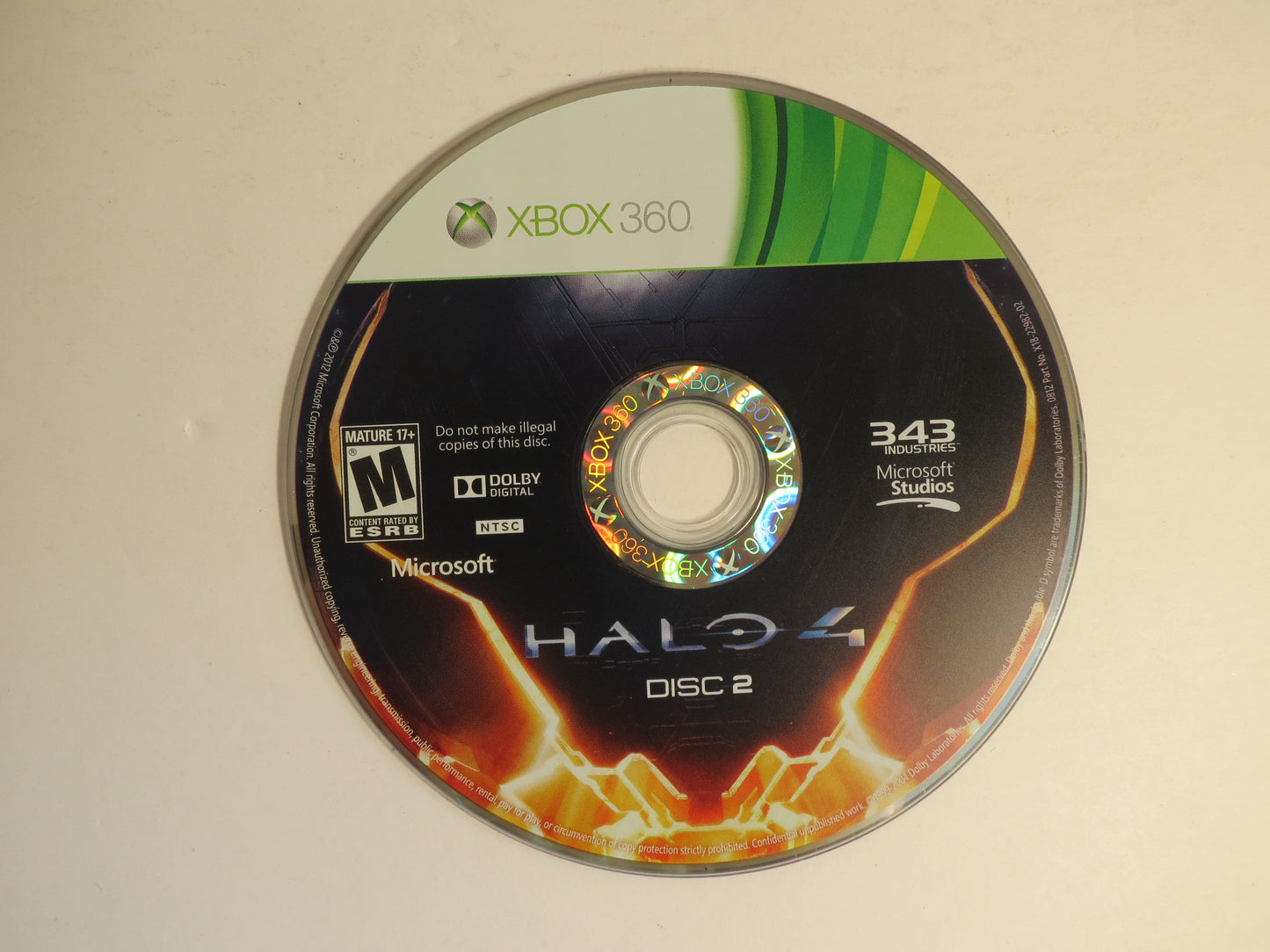 Halo 4 Xbox 360 Game CB