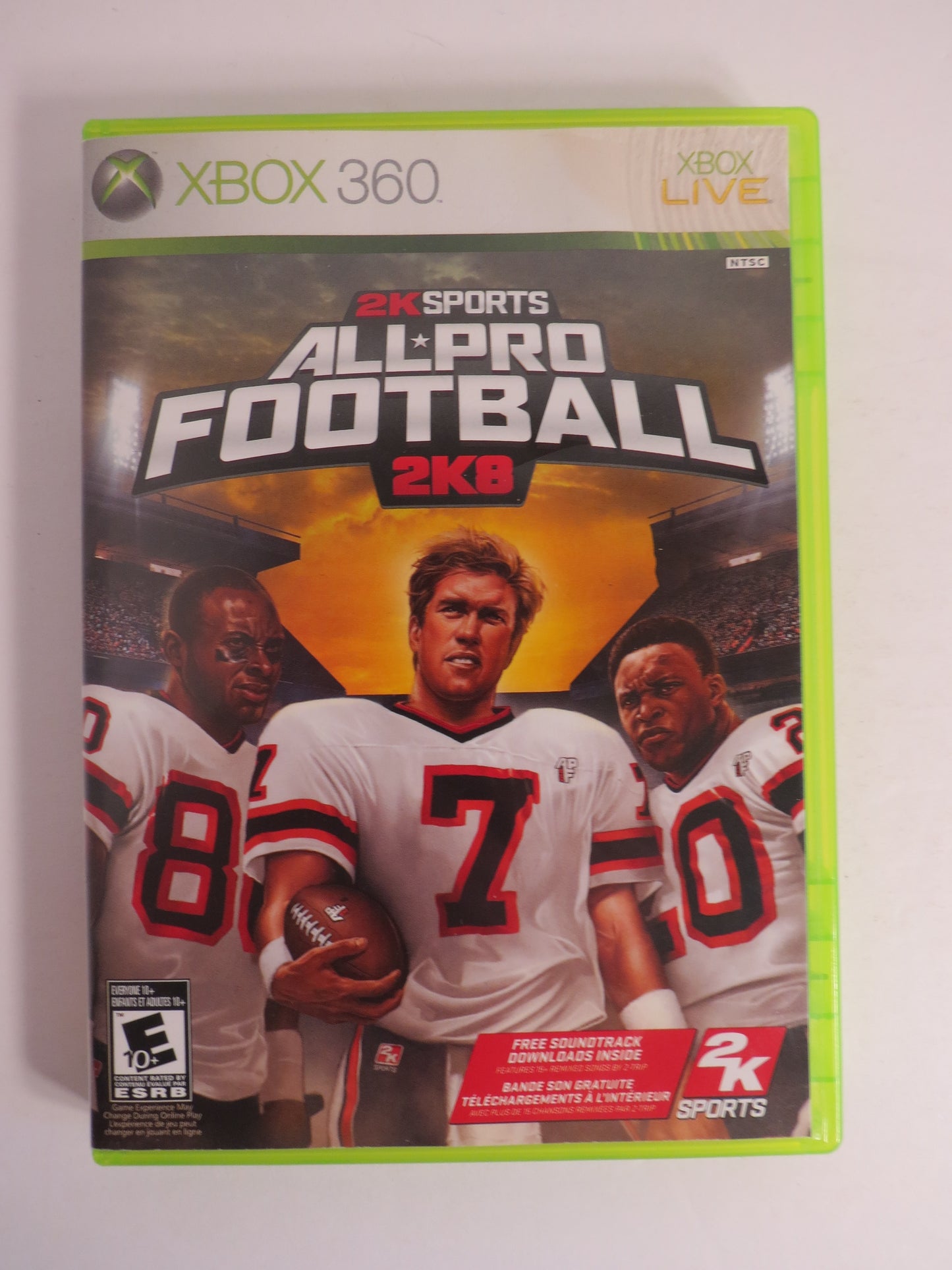 All Pro Football 2K8 Xbox 360 Game CIB