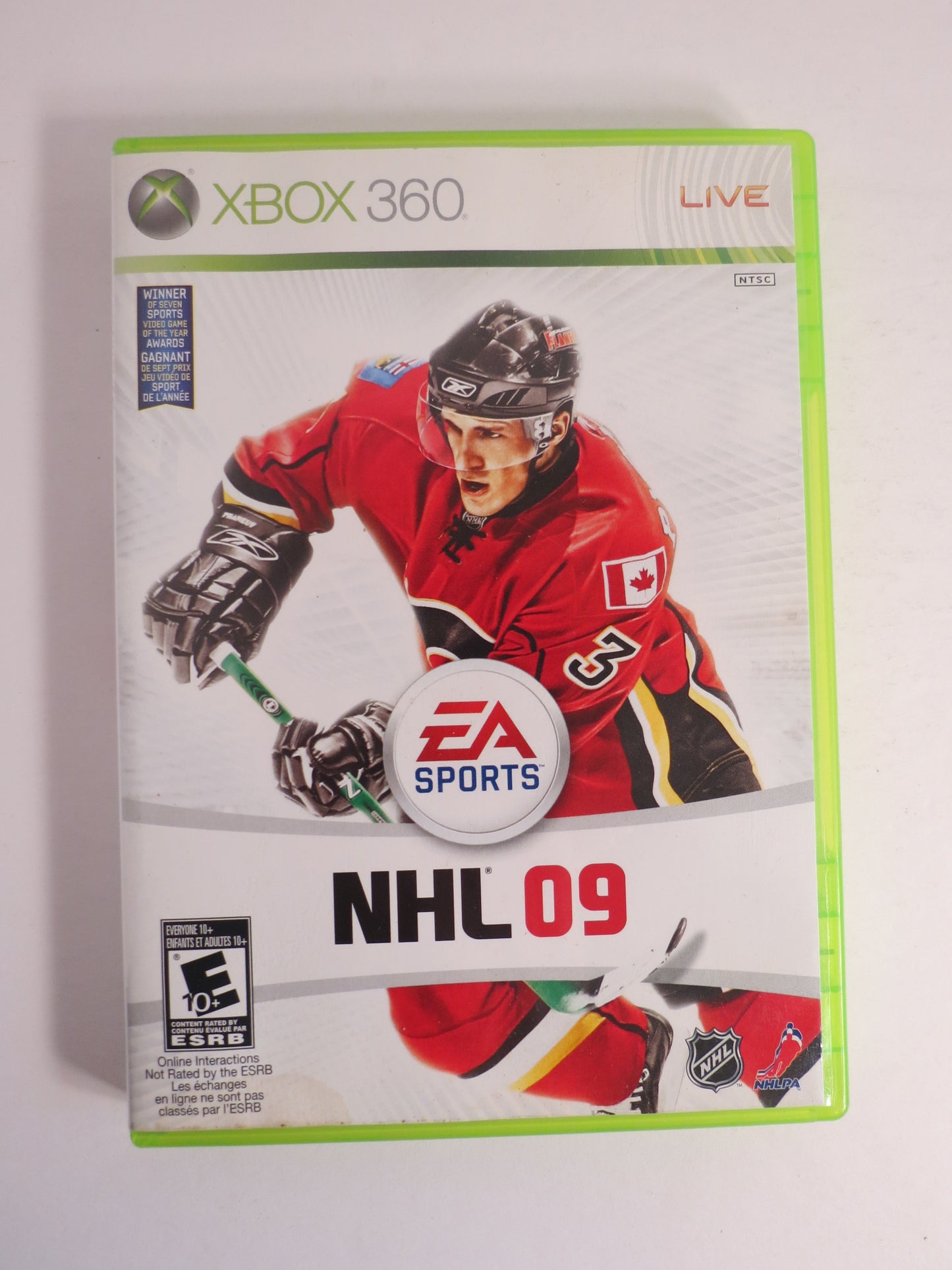 NHL 09 Xbox 360 Game CB