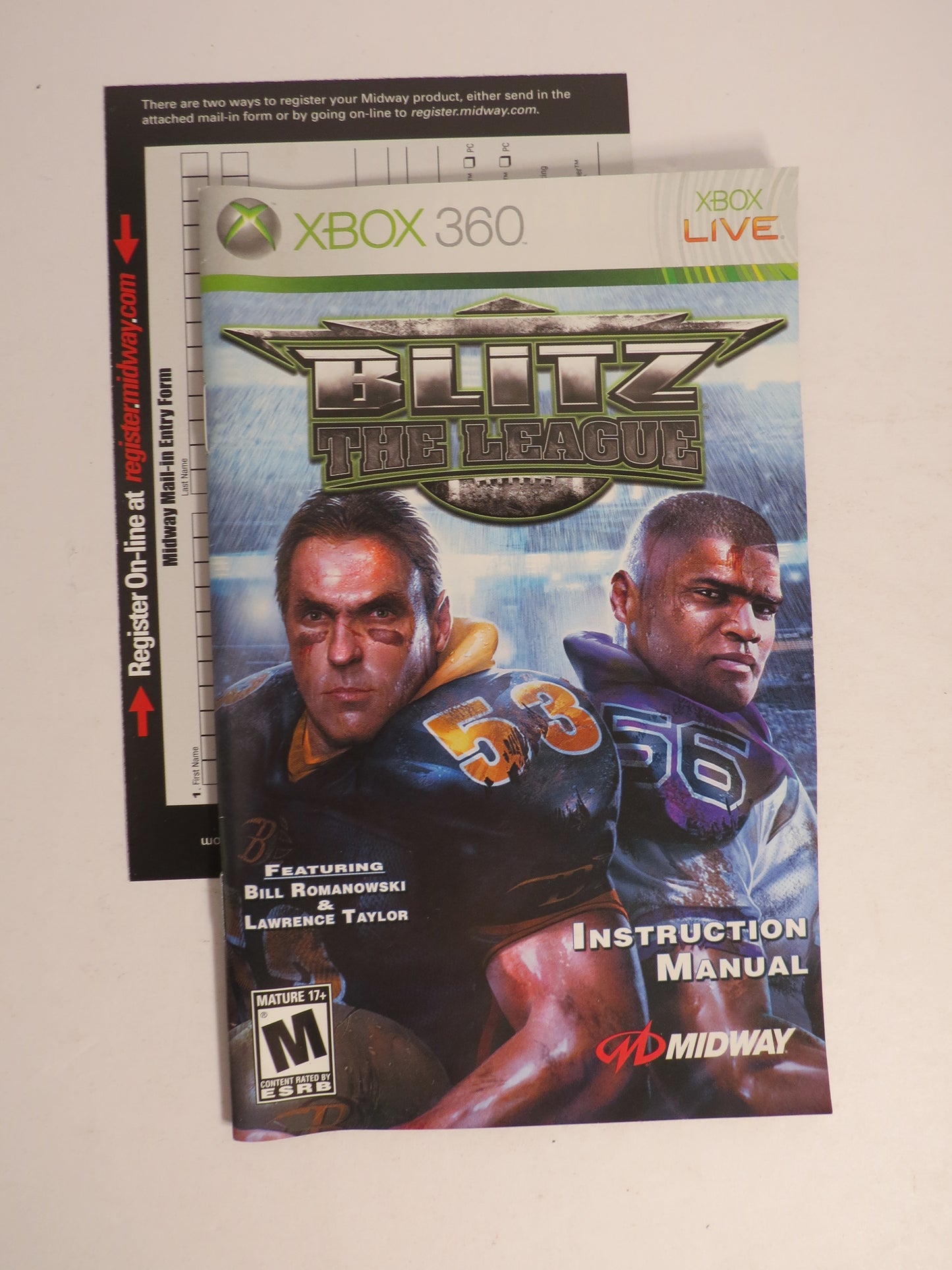 Blitz the League Xbox 360 Game CIB