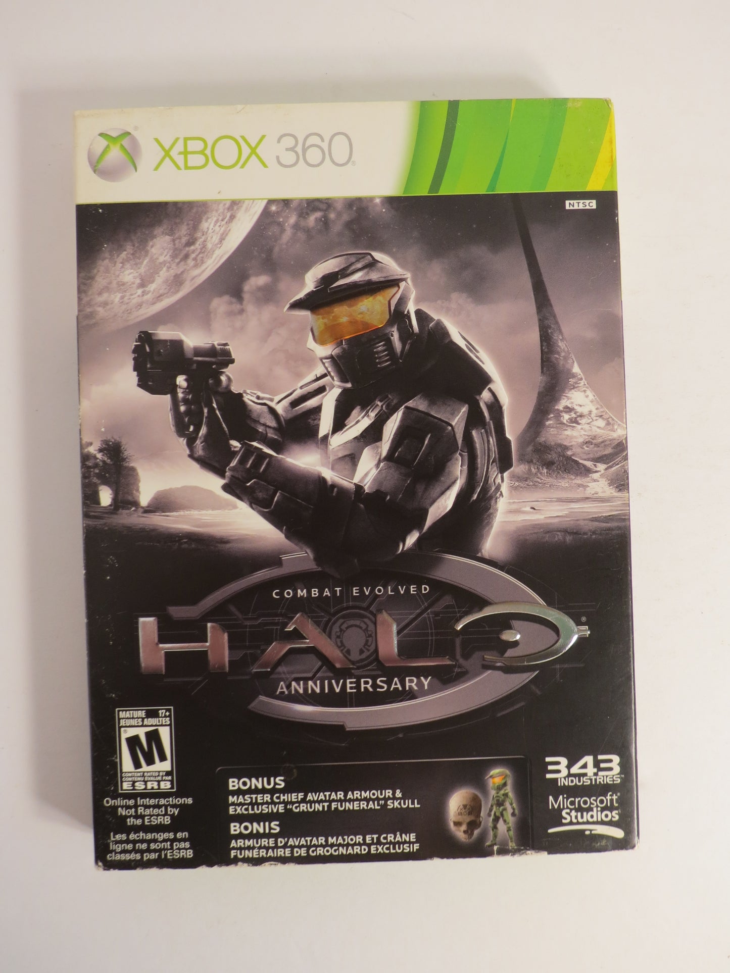 Halo Combat Evolved Anniversary Sleeve Xbox 360 Game CIB