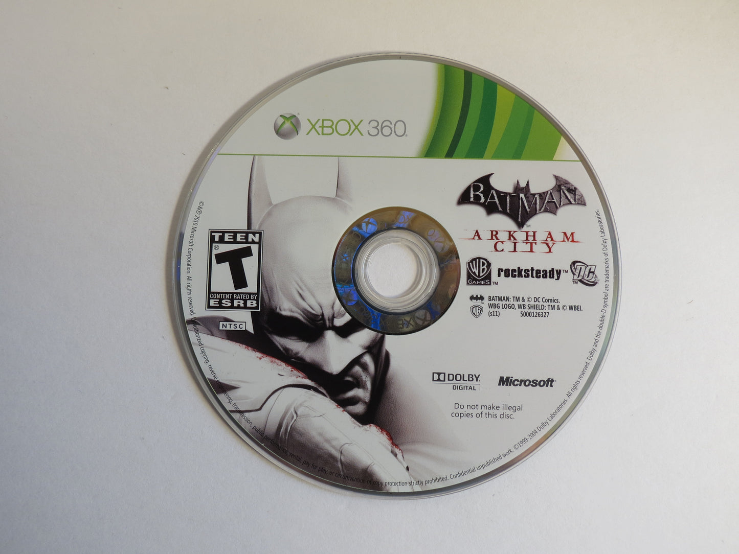 Batman Arkham City Xbox 360 Game CIB