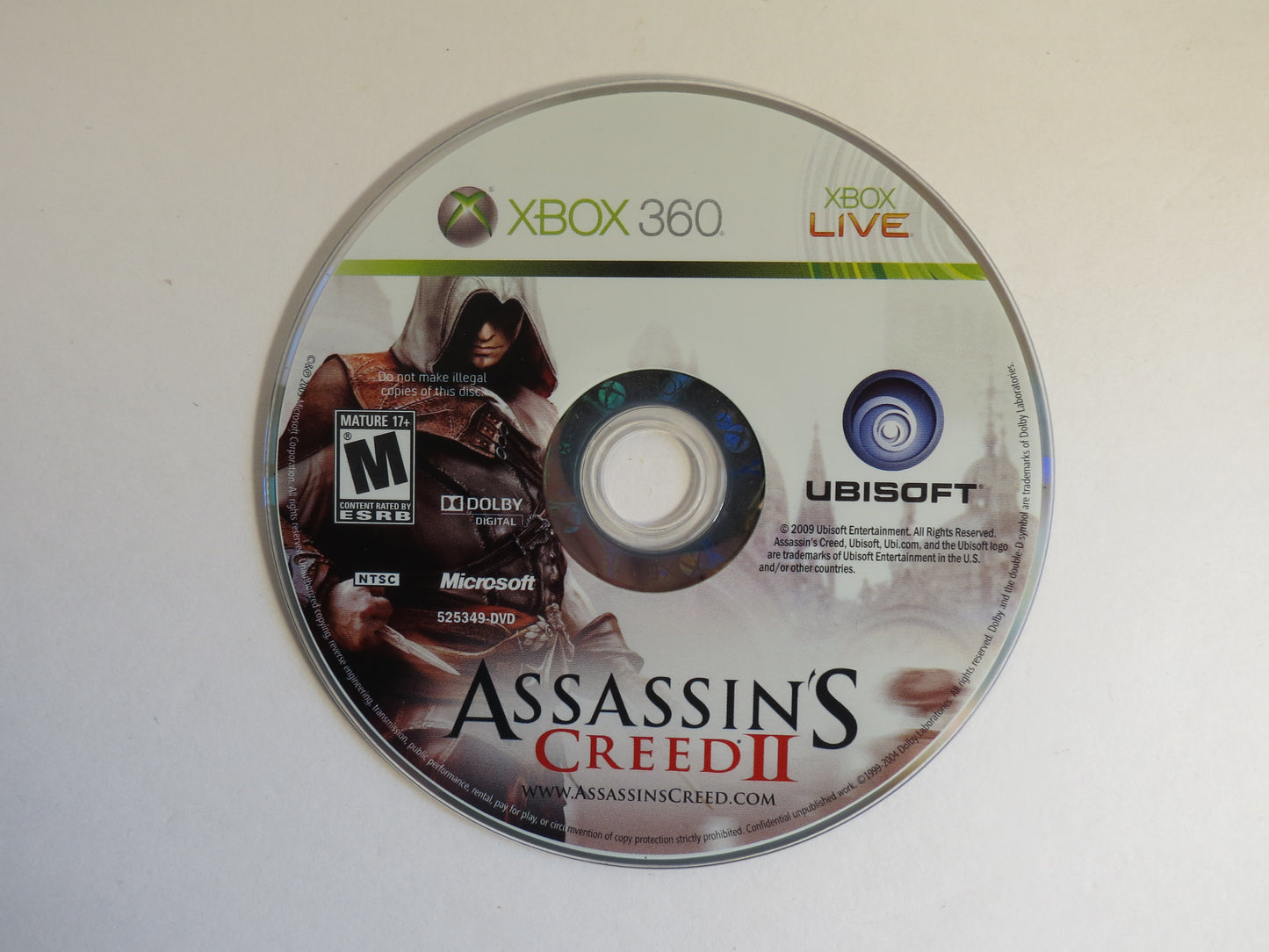 Assassin's Creed II Xbox 360 Game CIB