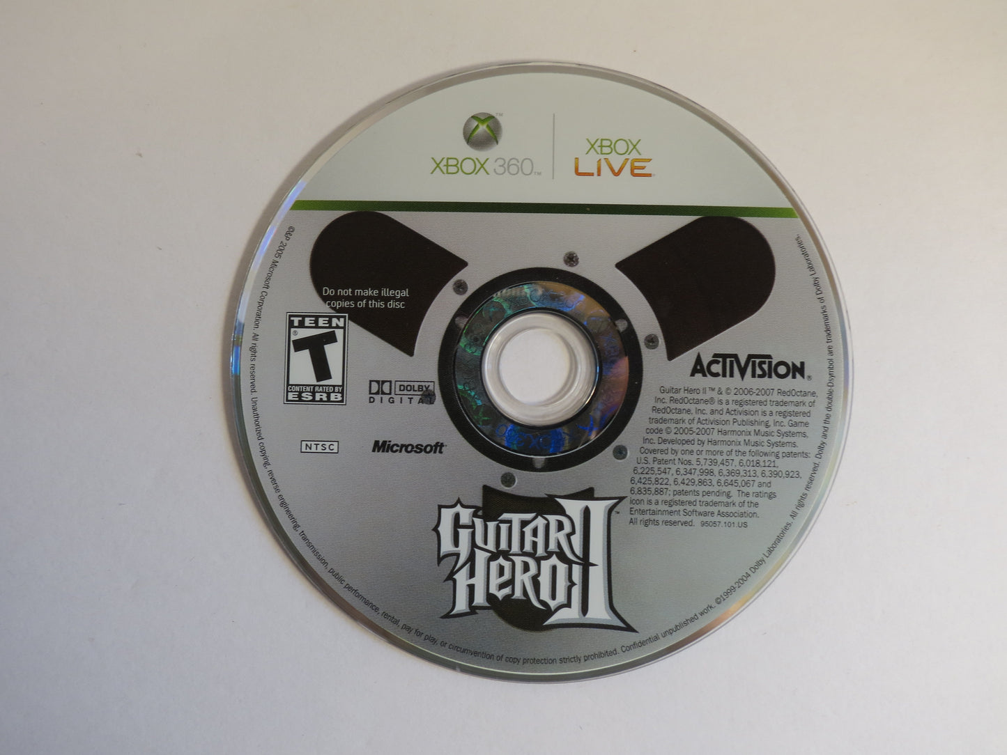 Guitar Hero II Xbox 360 Game CIB