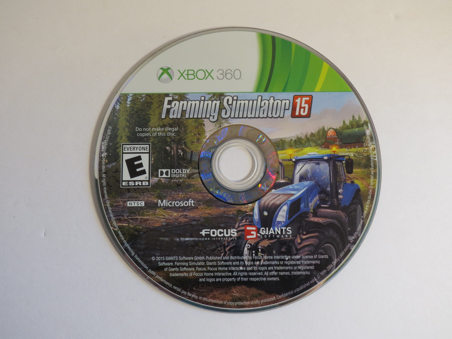 Farming Simulator 15 Xbox 360 Game CIB
